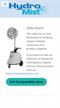 Mobile Screenshot of hydro-mist.com